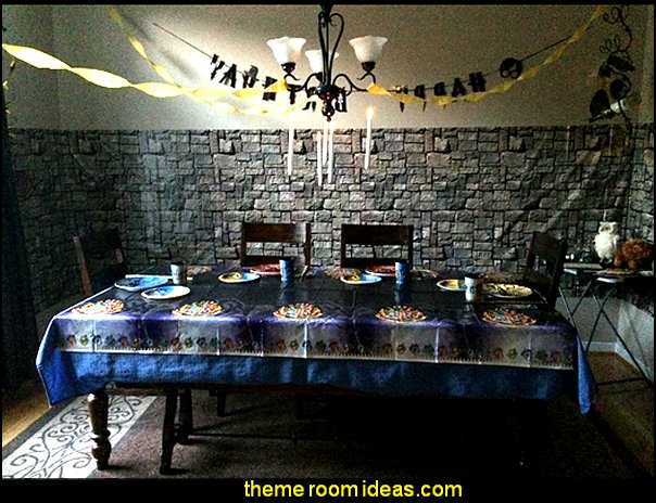 Harry Potter Party Supplies – Happy Birthday Banner Felt Garland Party Decoration, Black Harry Potter Party Supplies – Happy Birthday Banner Felt Garland Party Decoration, Black