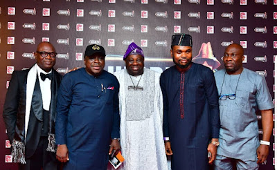 Photos of celebrities at the 2018 Headies awards