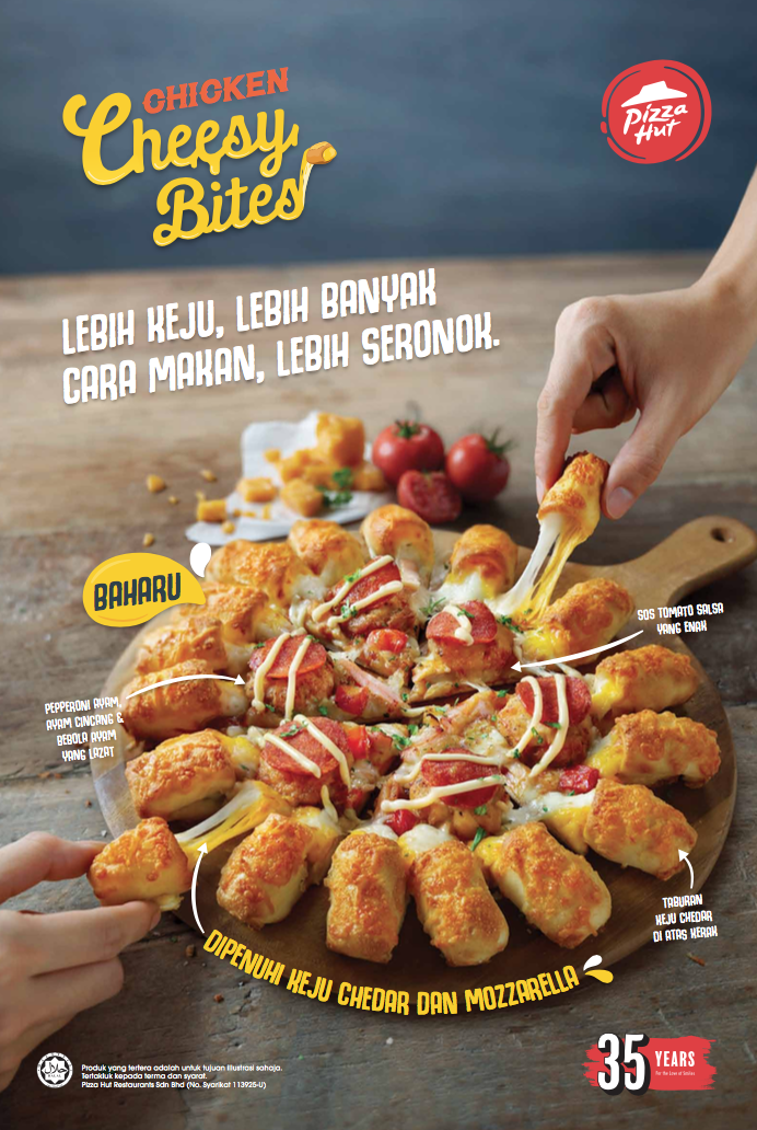 Pizza Hut Ada Menu Baru Berkeju Yang SedapSedap dan Juga