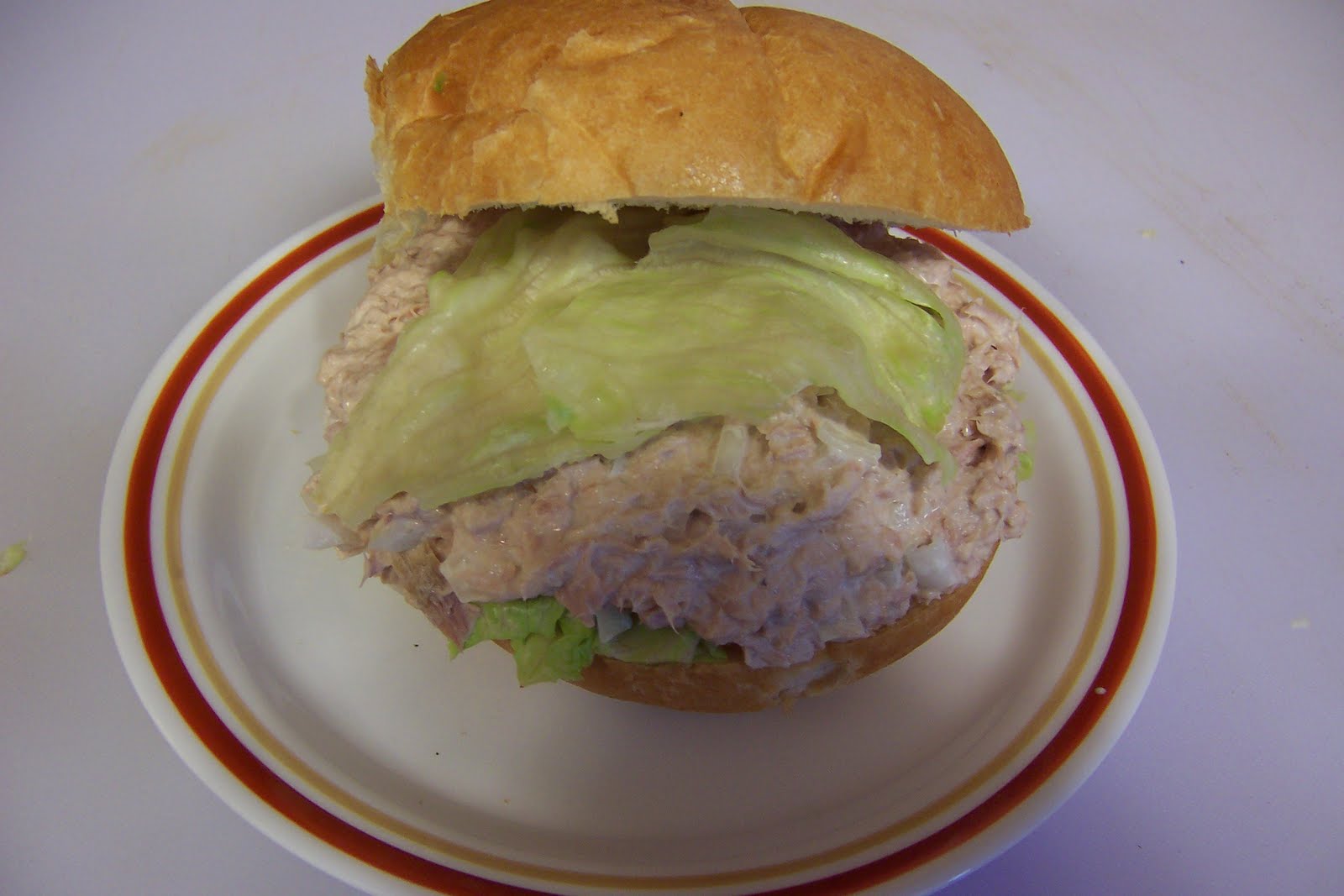 Whats Cooking With KingSparta Lunch Tuna Fish Sandwich