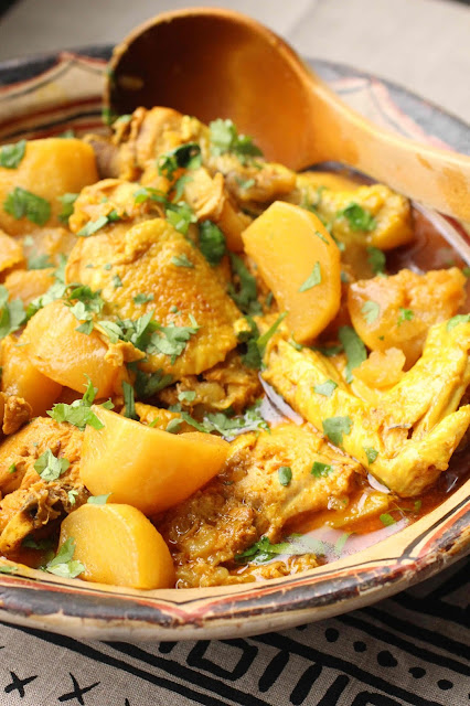 curry de poulet epice