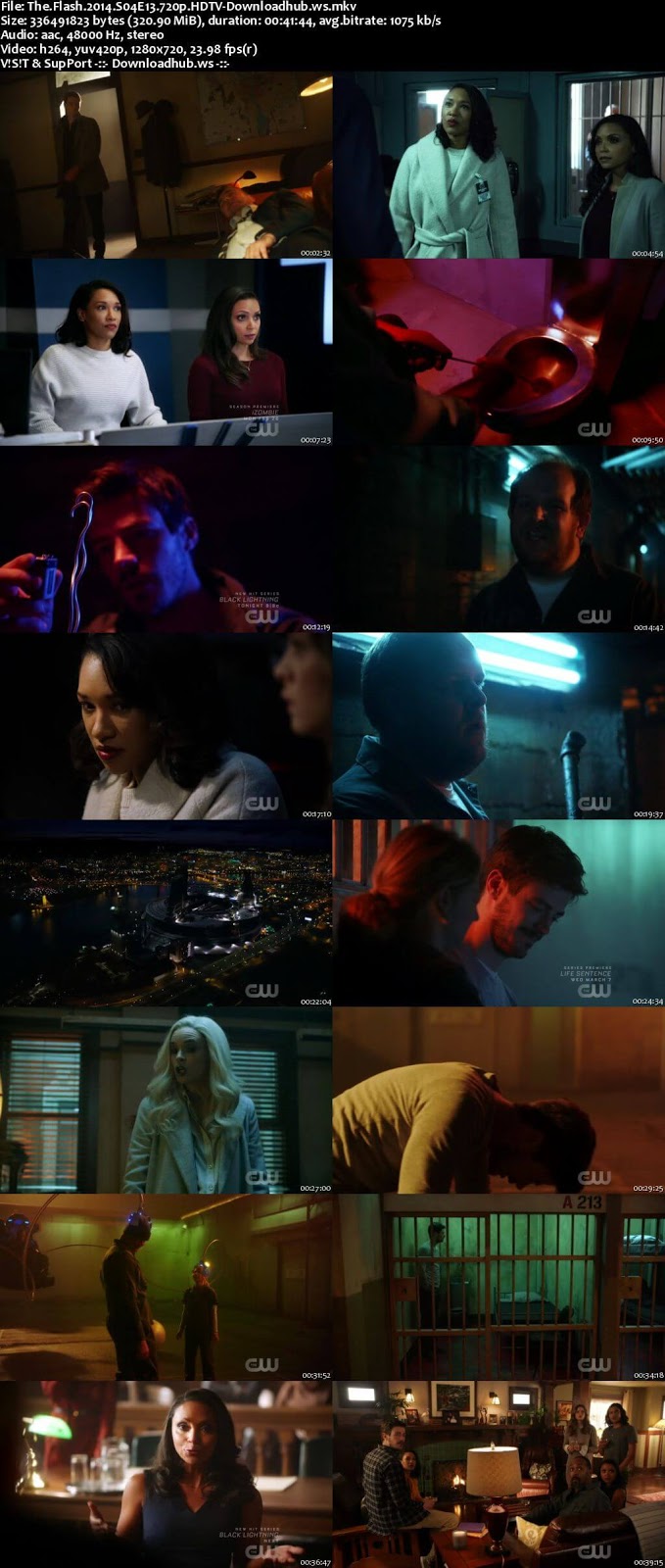 The Flash S04E13 320MB HDTV 720p x264