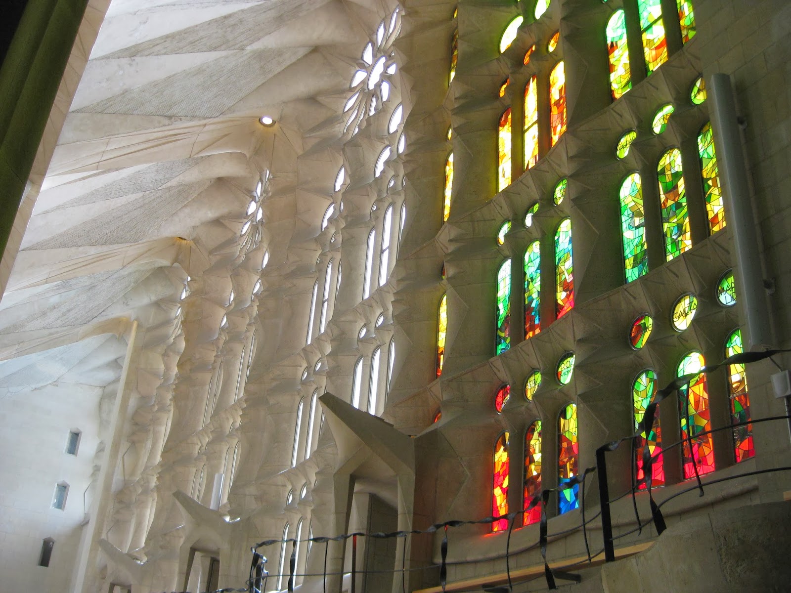 Barcelona - Inside La Sagrada Familia