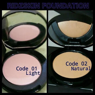KOD WARNA RIDZKIN FOUNDATION RIDZKIN MURAH DAN REVIEW