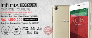 Promo Infinix Hot Note X551 Promo Infinix Hot Note X551