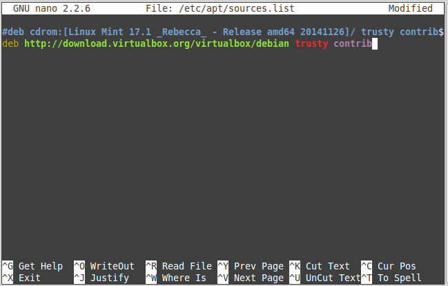 VIRTUALBOX Debian не работает. Etc apt keyrings