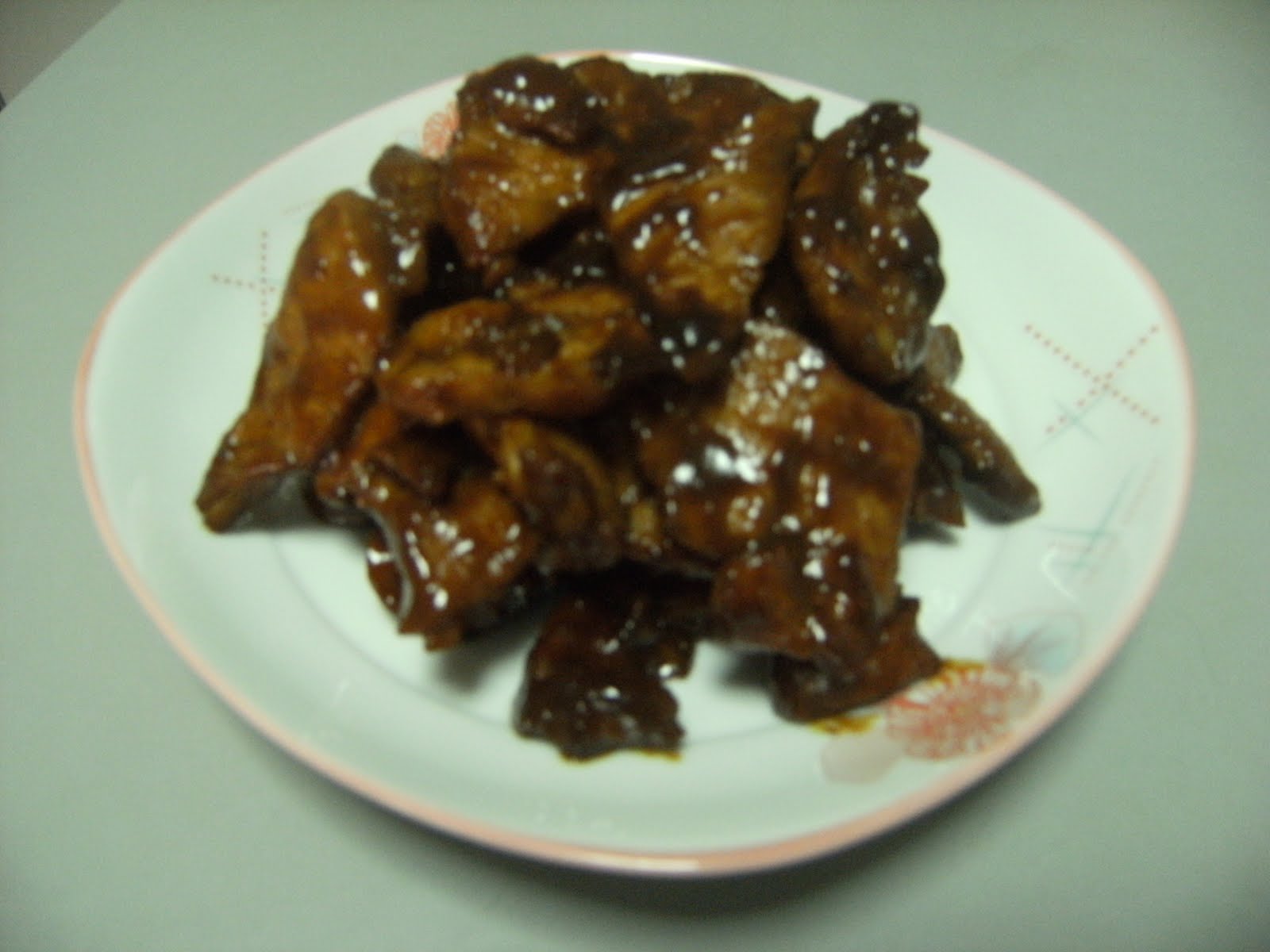 Iris Food Haven Pan fried Pork with Oyster Sauce