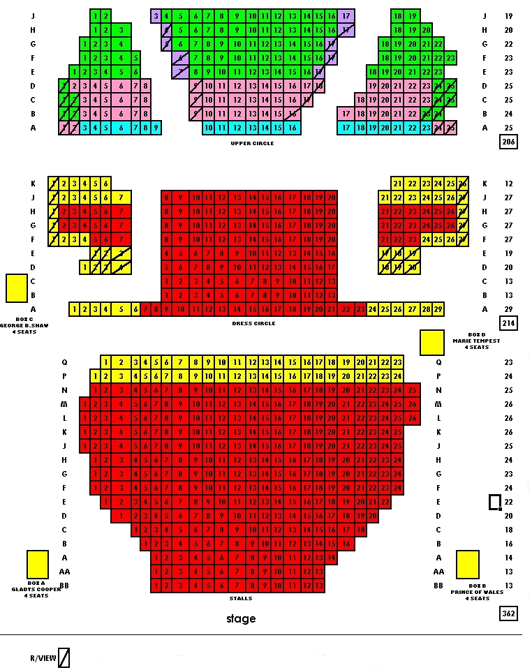 Playhouse Seating Plan E P Your Visit vrogue.co