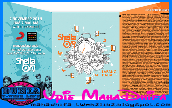 Berlapang Dada Bersama Sheila On 7 Dunia ♥ T-Wekz Libz ~ Vpie MahaDhifa