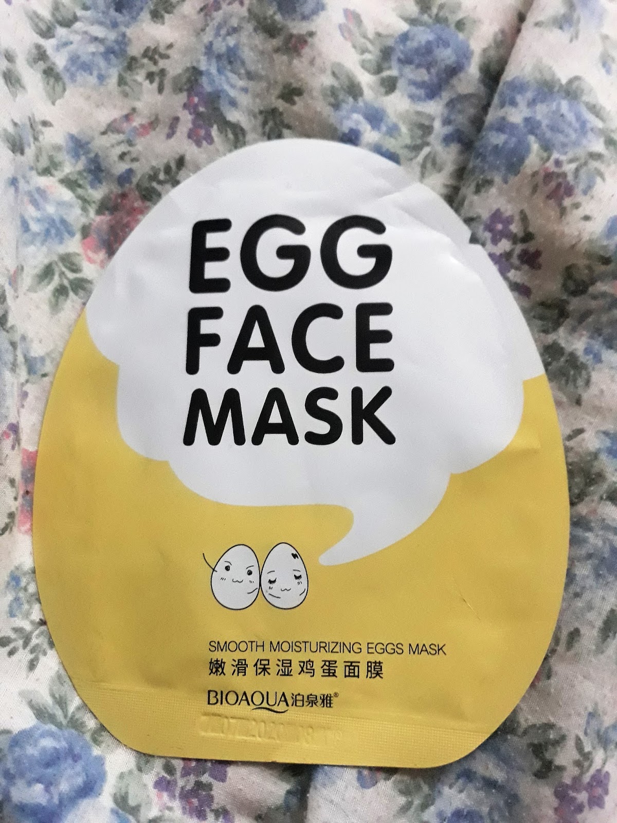 Download Confessions Of A Makeup Shopaholic Review Bioaqua Egg Face Mask PSD Mockup Templates