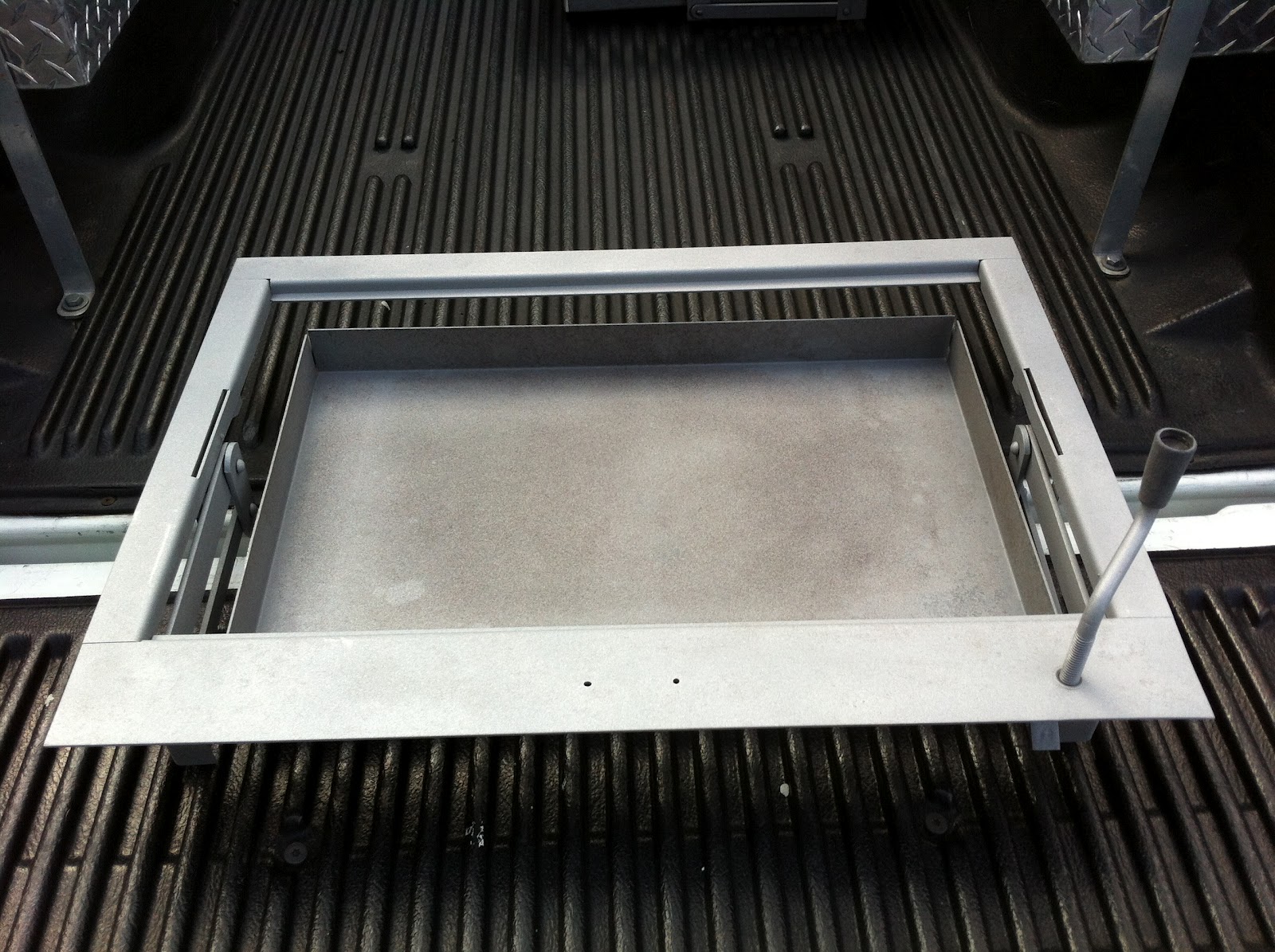 FeastMaster BBQ Grill Renovation Sandblasting FeastMaster Grill