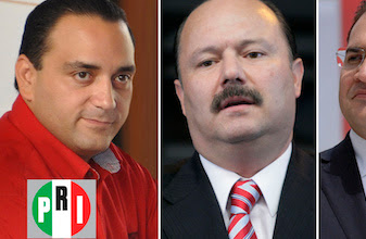 PRI vs Borge: Consejero nacional priista pide expulsión de los gobernadores de QR, Veracruz y Chihuahua 