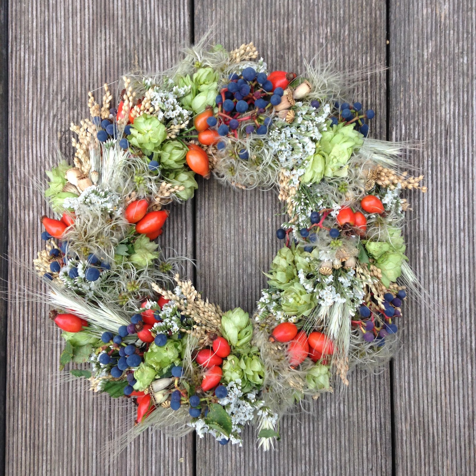 Erikas Kreativecke Herbstkränze