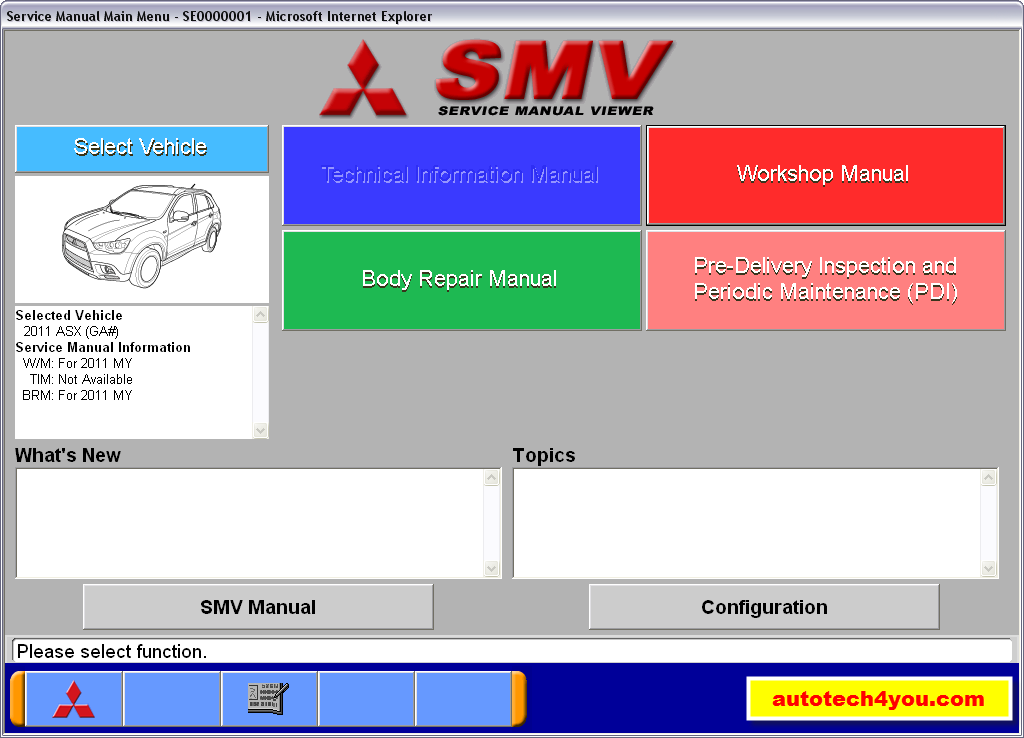 AUTOTECH4YOU Mitsubishi ASX 2013 Manual Full (Mechanical& Electrical)