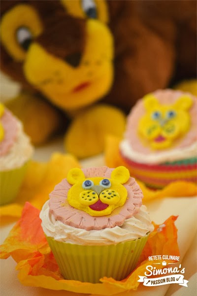 Cupcakes "Leul curajos"