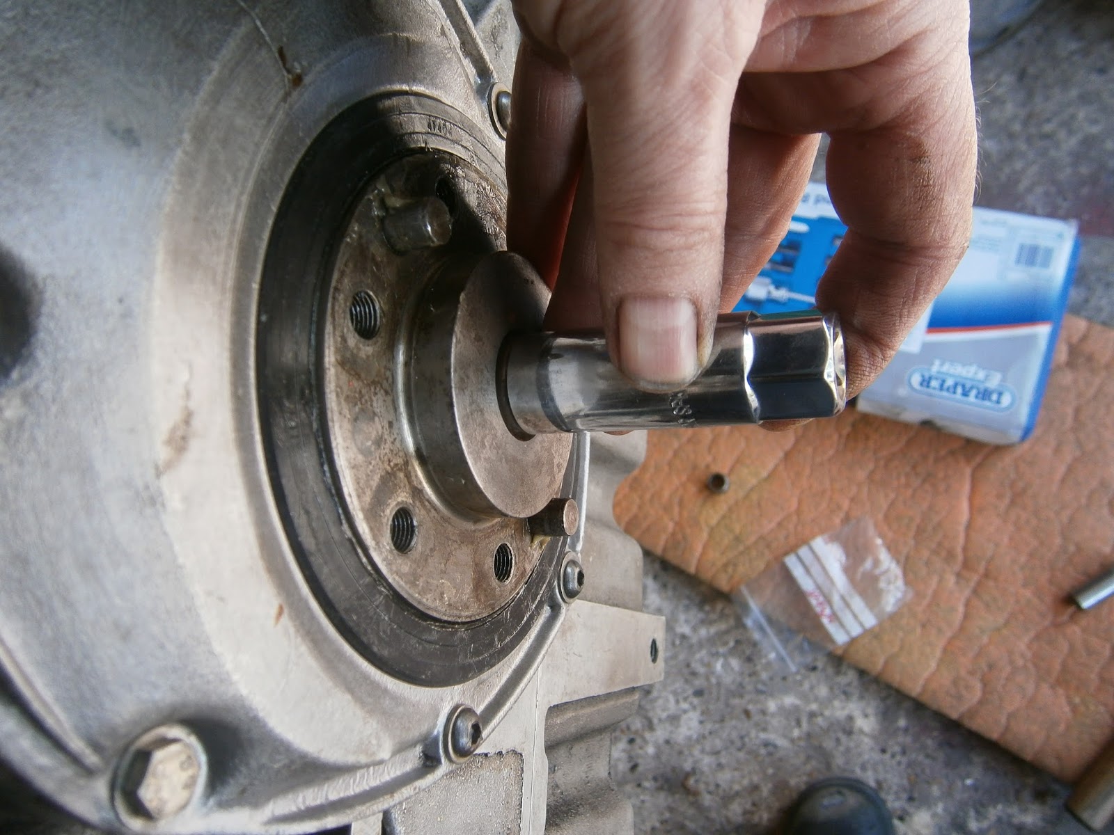 Lotus Excel Restoration Spigot (pilot) bearing and my crankshaft woes!