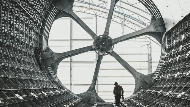 Inside SpaceX Big Falcon Rocket manyfacturing mandrel