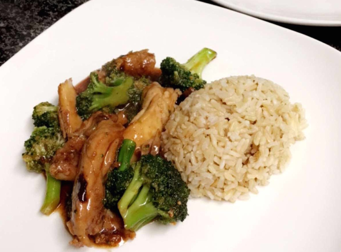 Sharing The Table Sweet & Sour Chicken Broccoli With Brown Rice