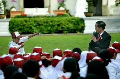 Presiden Mengajak Anak Indonesia Gemar Membaca