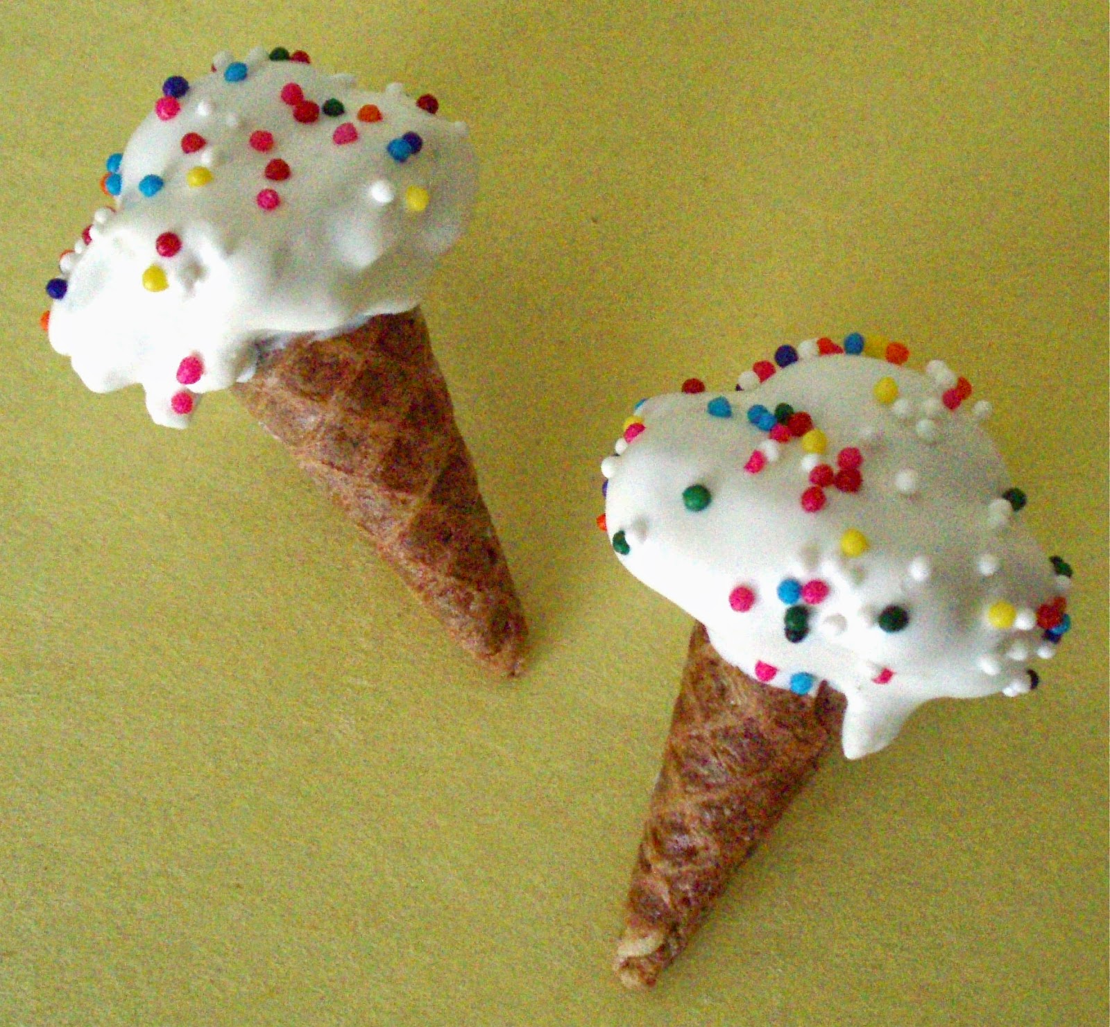 Ice Cream Cone Crispy Treats The Lindsay Ann