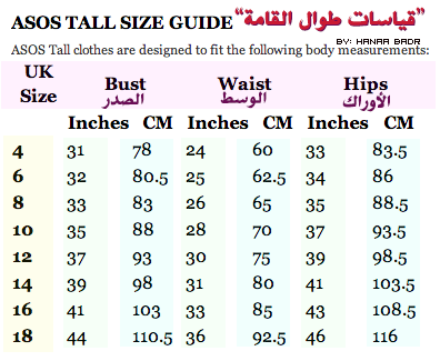 مقاسات الملابس الامريكية للاطفال