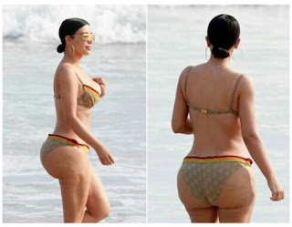 Kim Kardashian butt