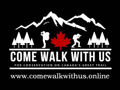 Great Trail Canada Come Walk With Us Blog Logo.