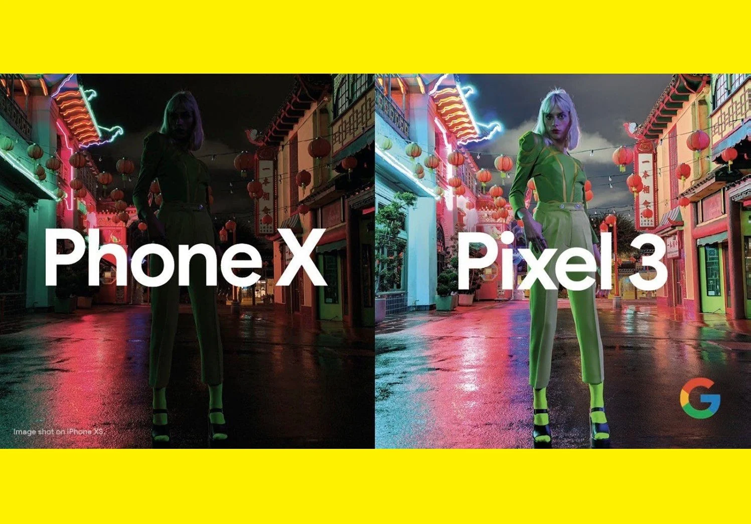 Google's Pixel 3 is apparently mocking iPhone users, boasting its Night vision effect