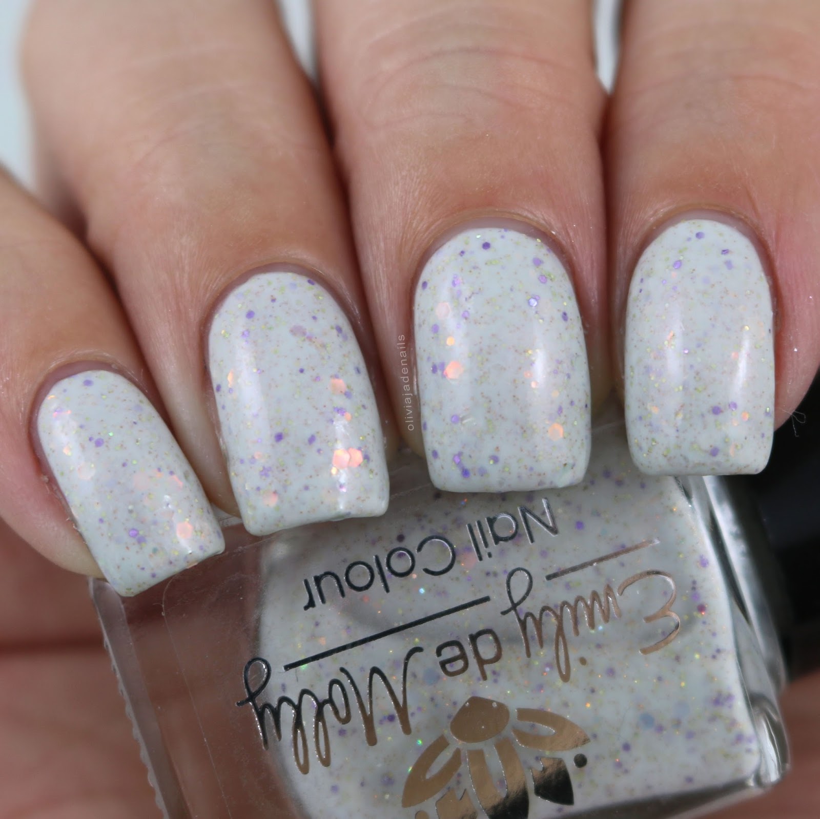 Emily de Molly It Will Be Done swatched by Olivia Jade Nails