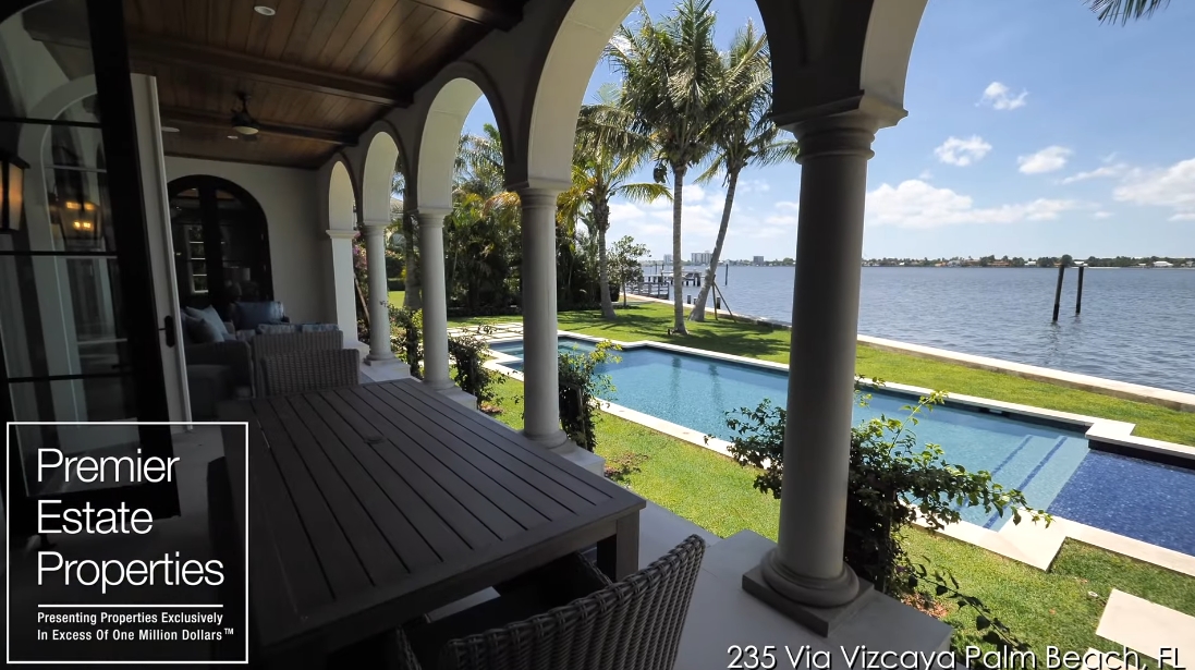 58 Interior Design Photos vs. 235 Via Vizcaya, Palm Beach, FL Luxury Home Tour