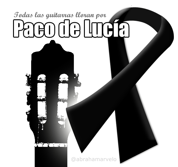 Todas las guitarras lloran por Paco de Lucía