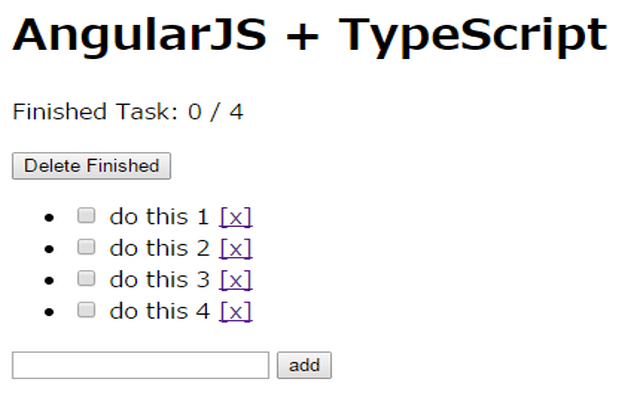 TypeScript+AngularJSでToDoアプリをつくってみた | Black Everyday Company