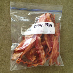 bacon cook cooked way freeze freezing messy least easiest container fry grease bake