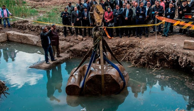 Colossal statue of 'forgotten' pharaoh reconstructed from 4,500 newly discovered fragments Colossal statue of 'forgotten' pharaoh reconstructed from 4,500 newly discovered fragments