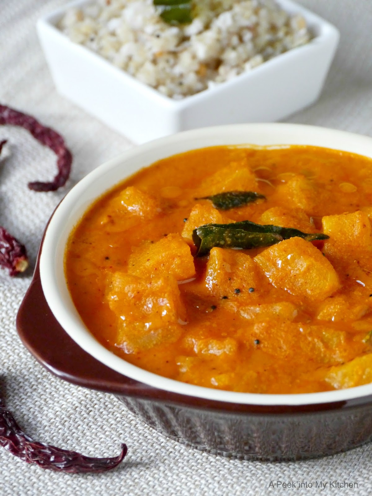 A Peek into My Kitchen Pineapple Gojju Day 41