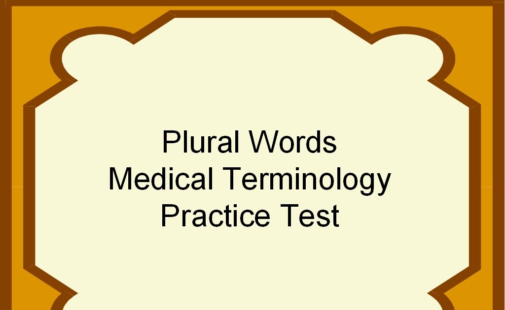 Student Survive 2 Thrive: Free Medical Terminology Practice Test ...