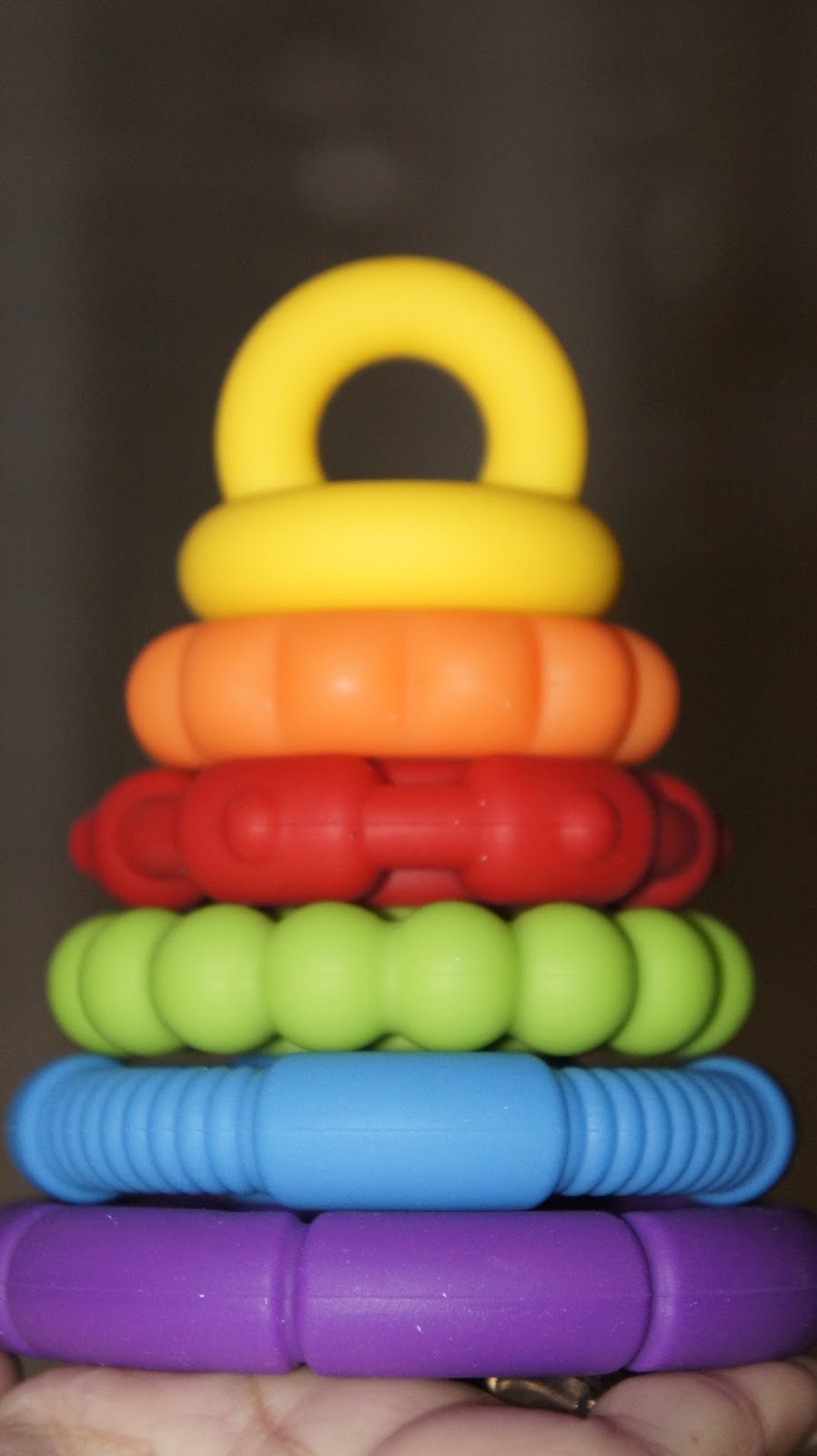 Stackable Teething Ring Toy by A Diva Difference Let Me Review That