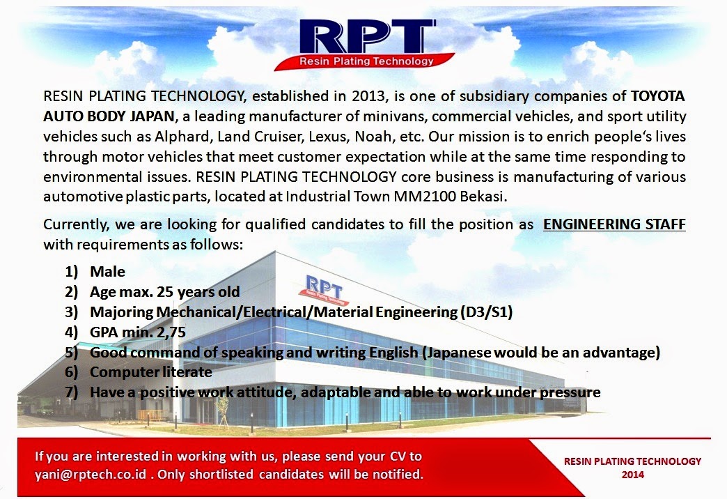 Mari Berbagi: RESIN PLATING TECHNOLOGY