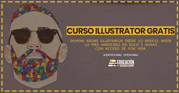 Curso de adobe illustrator online gratis (Con certificado) Curso de adobe illustrator online gratis (Con certificado)