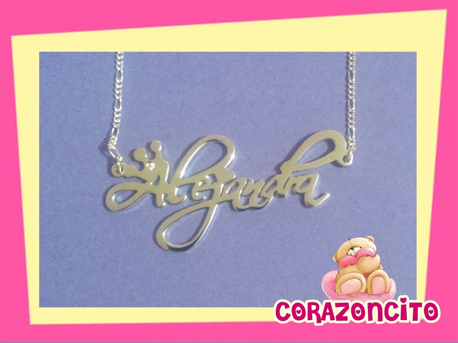 CORAZONCITO CADENITA "ALEJANDRA"