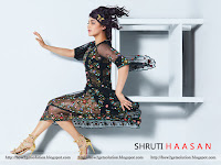 shruti haasan hot, sizzling telugu film actress in black transparent outfit and golden color high heels sandal