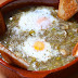 Huevos en salsa bretona. Receta
