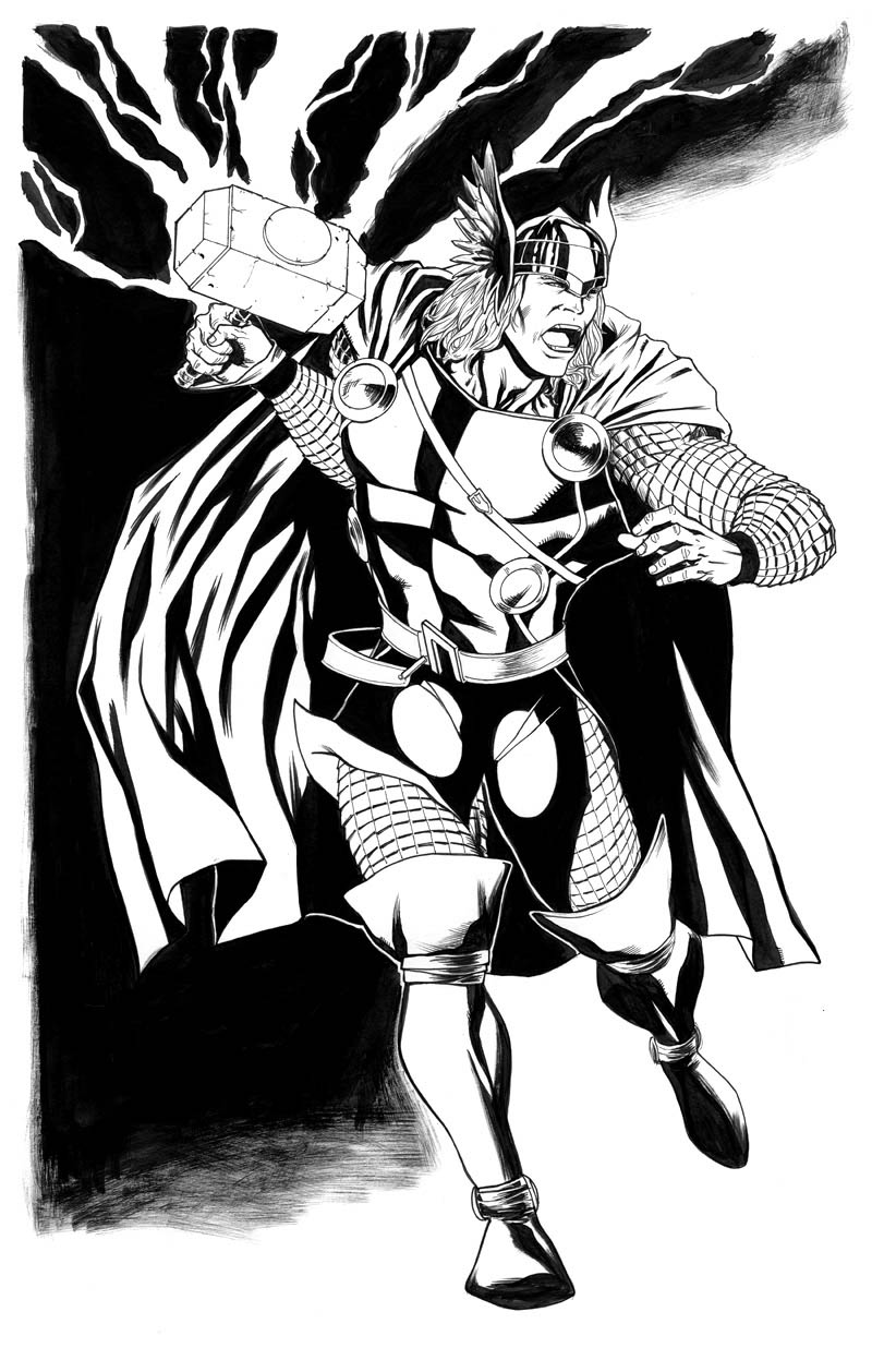 Thor Coloring Pages - Coloring Pages