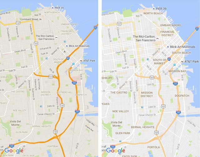 تحديث و تصميم جديد لخدمة الخرائط Google Maps و العديد من المزايا الأخرى
