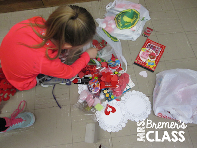 Valentine's Day Kindness Project where students compliment their peers and make posters about their classmates. A very special community building class activity!