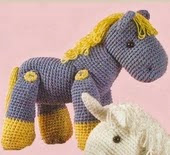 PATRON GRATIS CABALLO AMIGURUMI 