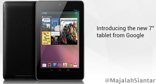 Tablet Nexus 7 | Murah Tapi Bukan Murahan