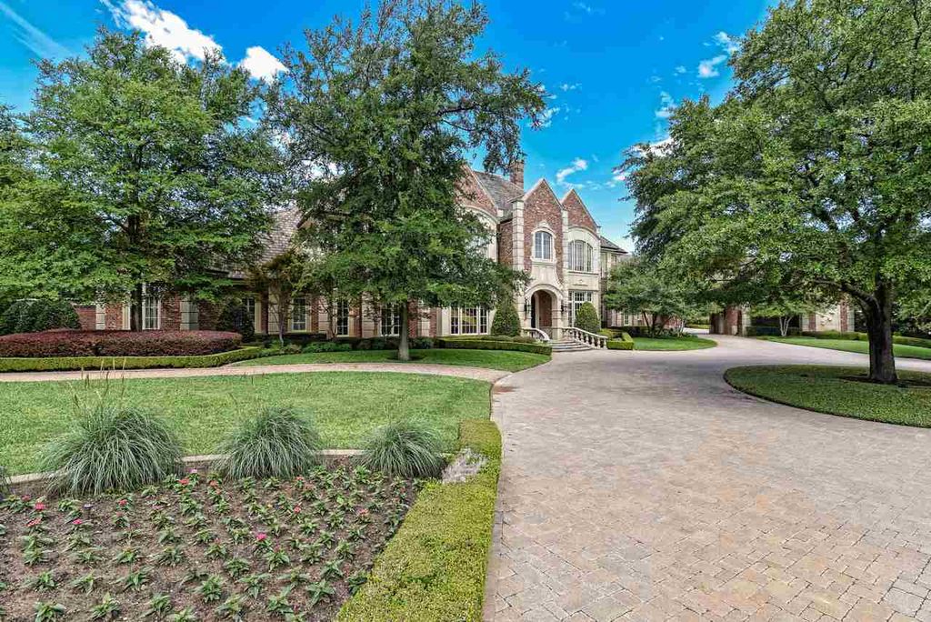 Tour This Opulent Brick Mansion with over 17,000 Square Feet in Texas.