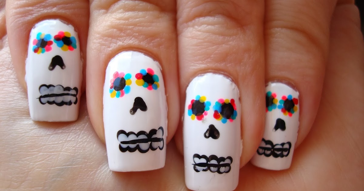 Polished: Day of the Dead nails