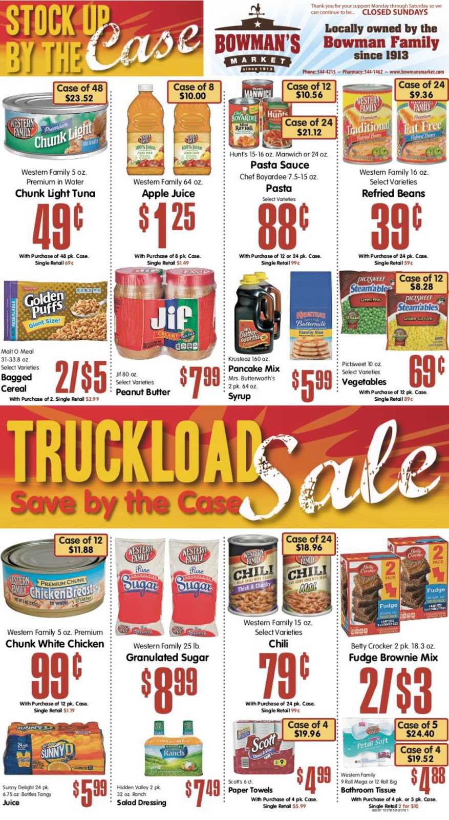 Farmington UT West Stake Provident Living FOOD STORAGE & CASE LOT SALES